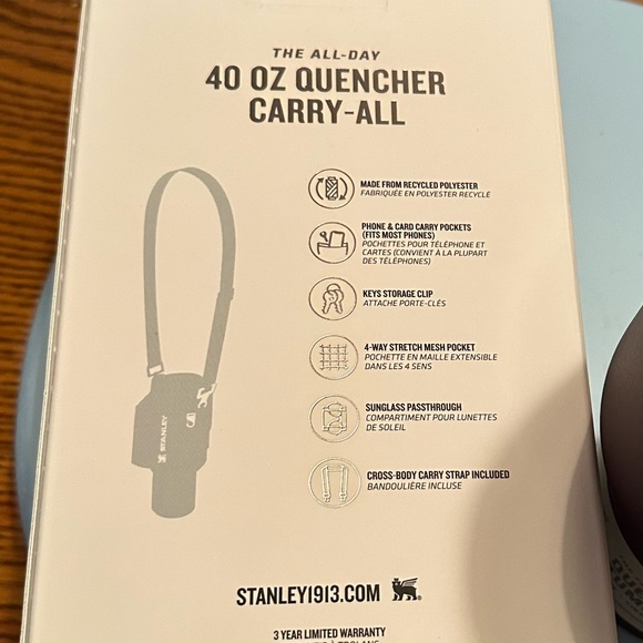 Stanley orange, and purple, Carry-All with Purple Tumbler - Picture 5 of 11